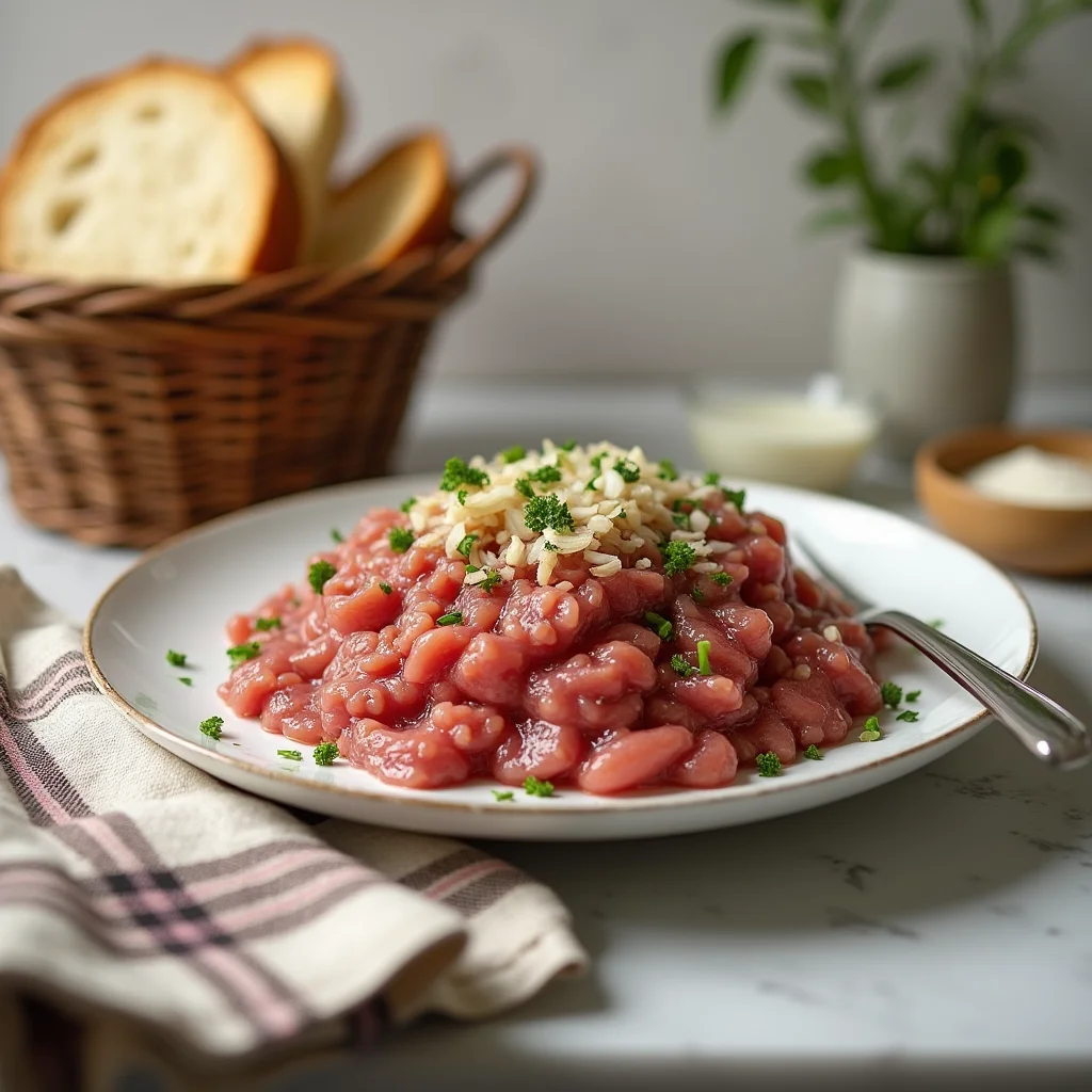 Tiger Meat in German Recipe